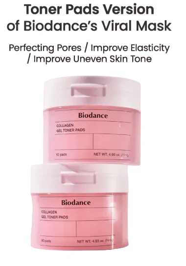Collagen Gel Toner Pads 60Pads , Biodance 바아오댄스 콜라겐 겔 토너패드 60Pads , 289g - Image 3