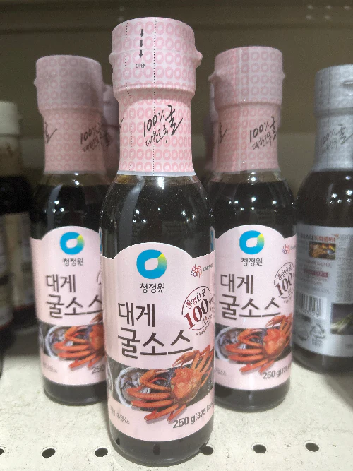 CRAB OYSTER SAUCE,대게 굴 소스 250g