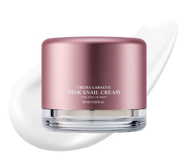 CREMA CARACOL PINK SNAL CREAM , [자민경] 크레마카라콜 핑크 스네일 크림 50ml