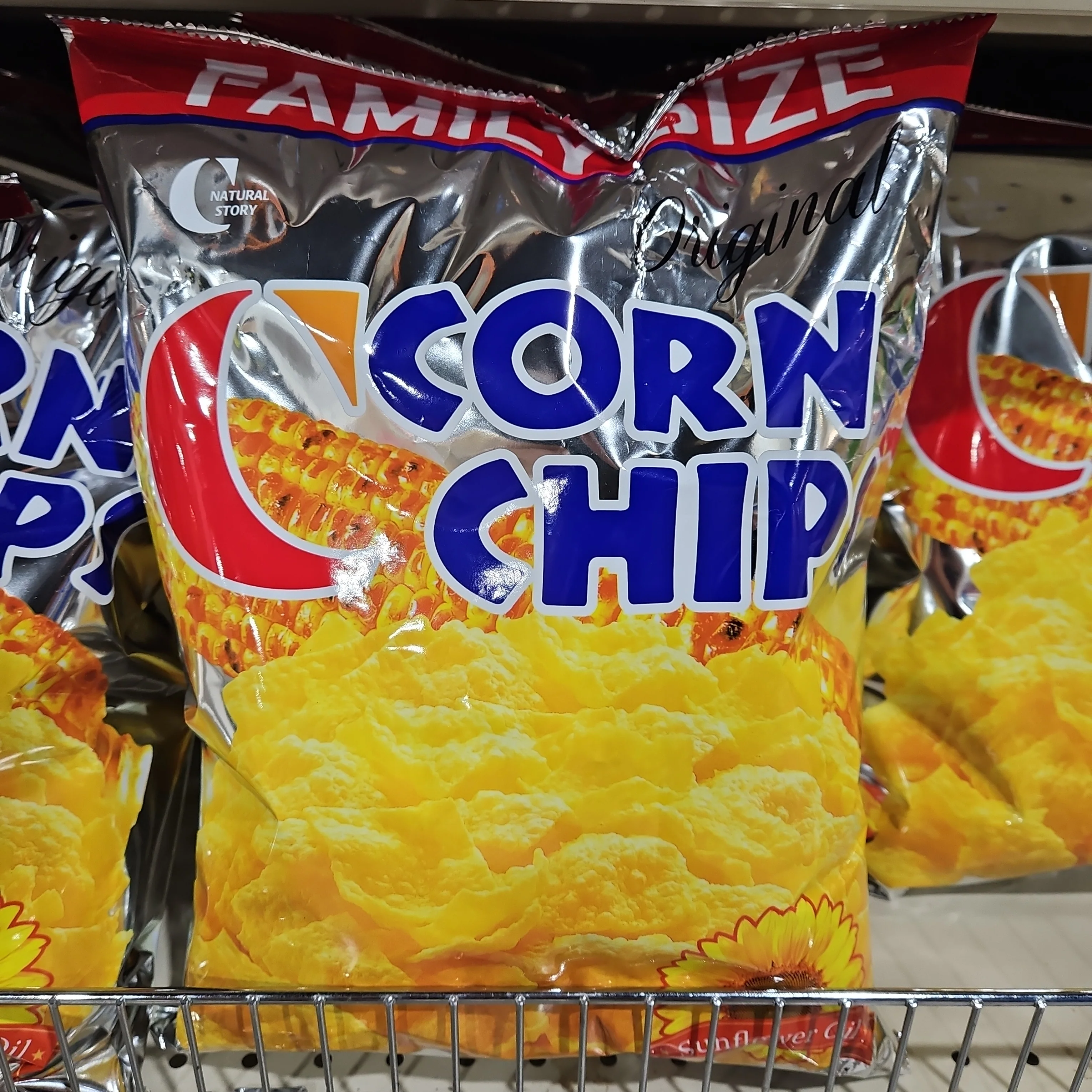 CROWN CORN CHIP FAMILY SIZE 248g, 크라운 콘칩 대용량 248g
