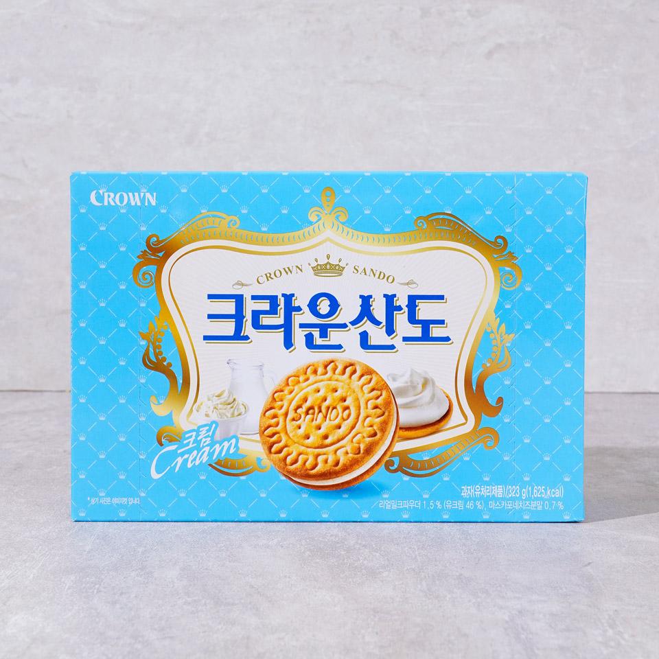 CROWN SANDO SWEET MILK 323g 크라운 산도 스윗밀크  323g