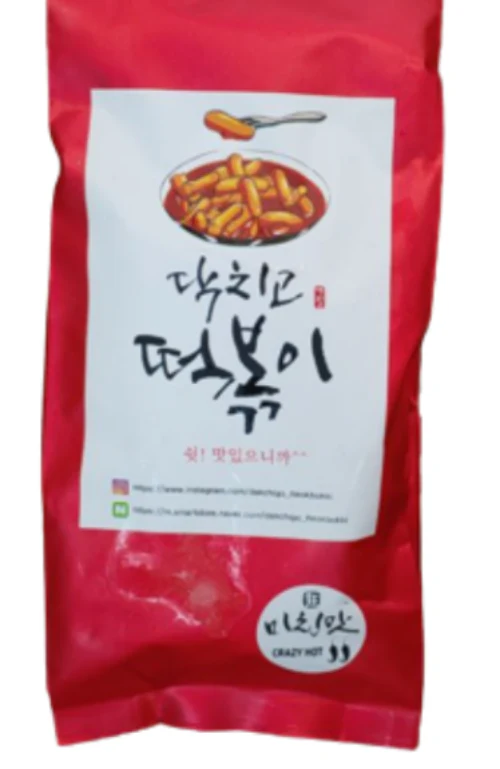 [Local Only ] DAKCHIGO RICE TTEOKBOKKI (HOT) , 닥치고 쌀 떡볶이 (미친맛) 845g