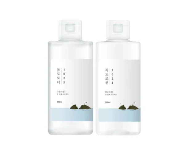 Round Lab 1025 Dokdo Toner Lotion Special Set,라운드랩 1025 독도 토너 & 독도 로션