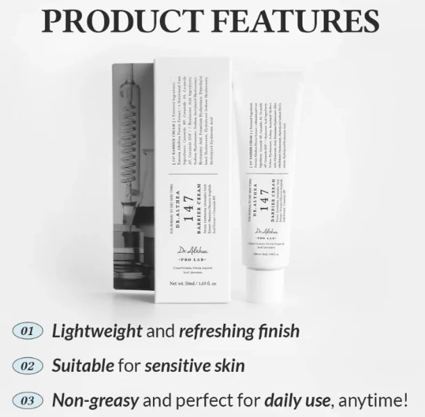 Dr.Althea 147 Barrier Cream , 닥터엘시아_147 베리어 크림_50ml - Image 4