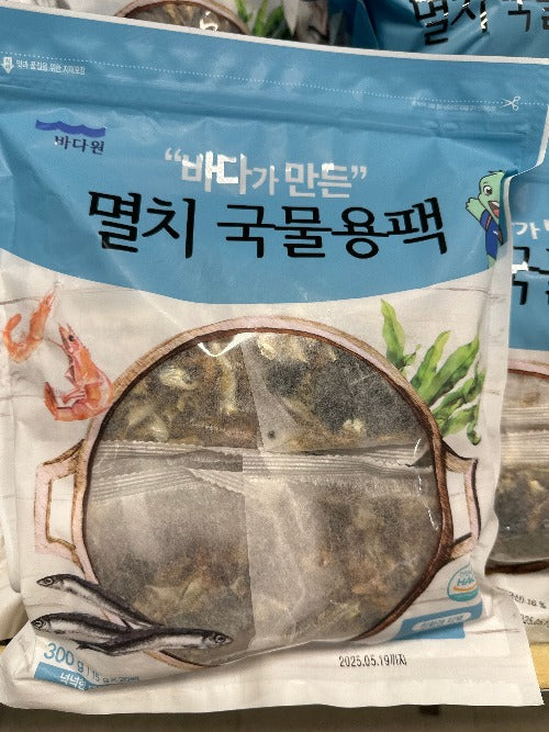 DRIED ANCHOVY SOUP MIX 300g , 멸치 국물용팩 300g