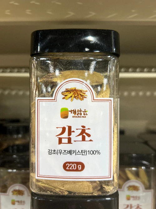 DRIED LICORICE TEA,해맑음 감초 220g