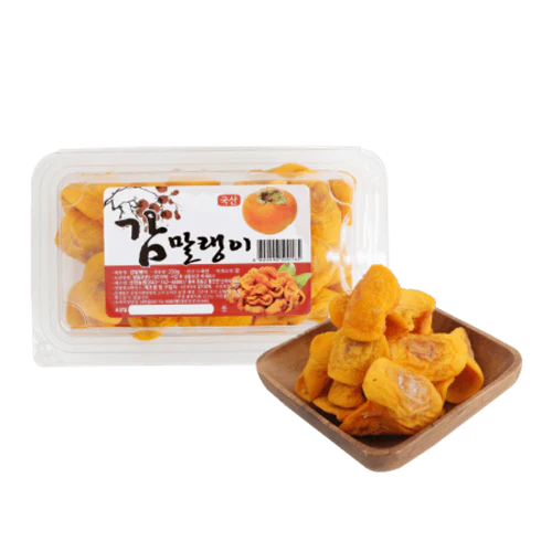 [Mega Fresh]DRIED PERSIMMON SLICE , 한국산 감말랭이  PK(250g)
