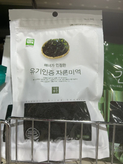 DRIED SLICE SEAWEED 50g , 기장 자른미역 50g