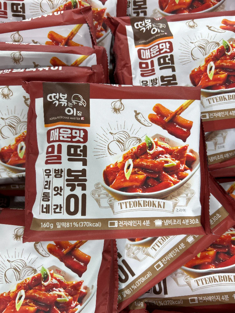 [Local Only] Ejang's Orignal Tteokbokki,떡볶는이장 밀떡볶이 매운맛 160g