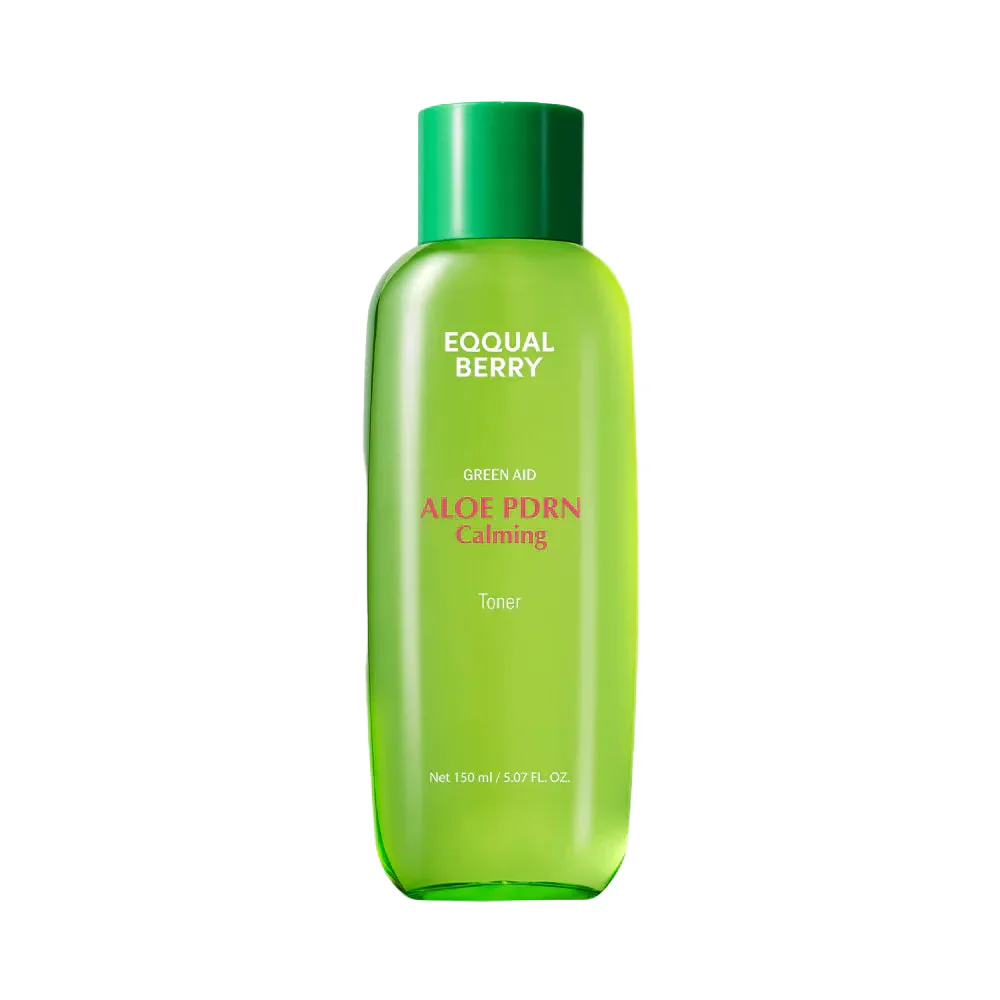 EQQ ALOE PDRN CALMING TONER , 이퀄베리 알로에 피디알엔 카밍 토너  150ML