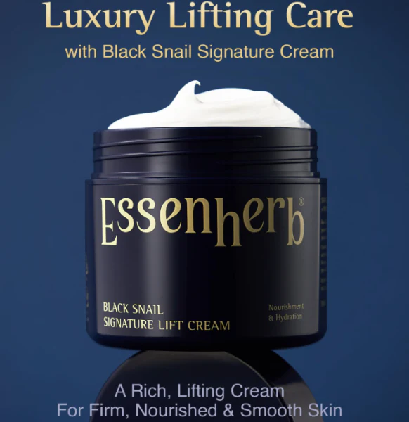 ESSEN  BLACK SNAIL SIGNATURE L , 에센허브 블랙스네일시그니처리프트크림 15ml - Image 3