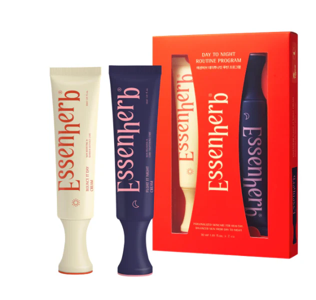 ESSEN Day TO Night Routine Pr , 에센허브 데이투나잇루틴프로그램 , 30ml+30ml