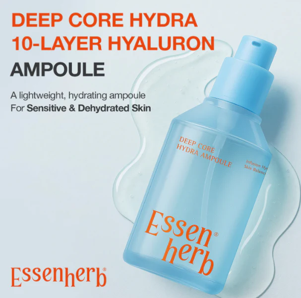 ESSEN DEEP CORE AMPOULE , 에센허브 딥코어 하이드라 앰플 120ml - Image 2
