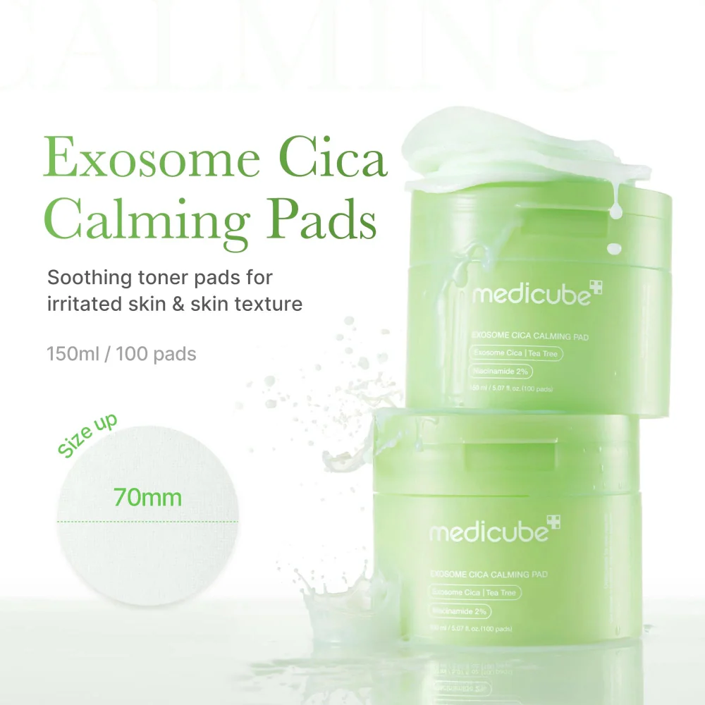 [Medicube] EXOSOME CICA PAD 100pcs , [메디큐브] 엑소좀 시카 패드 100매 - Image 2