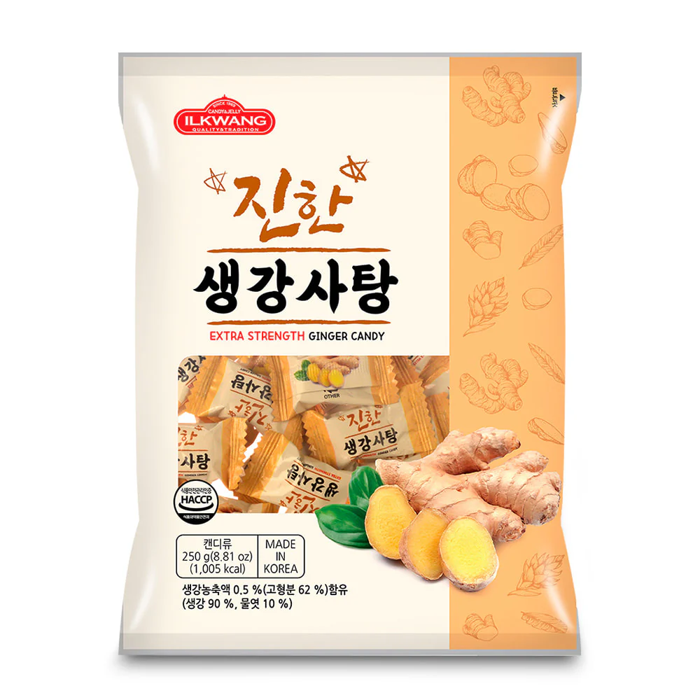 EXTRA STRENGTH GINGER CANDY250g/일광 진한 생강캔디 250g