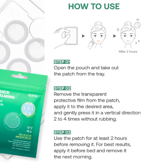 FILFLO Quick calming spot patcH,[필플로] 퀵 카밍 스팟 패치 - Image 5