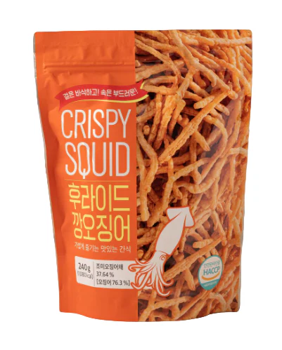 FRIED SQUID(Dosidicus Gigas) , 후라이드깡 오징어  200g