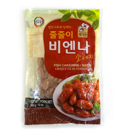 [Local Only] FZ FISH CAKE(MINI) SURASANG , 수라상 줄줄이 비엔나소세지 12OZ