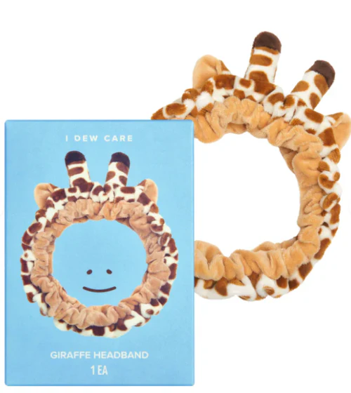 GIRAFFE HEADBAND (with 1mL Sac , I DEW CARE 기린 헤드밴드 - Image 2