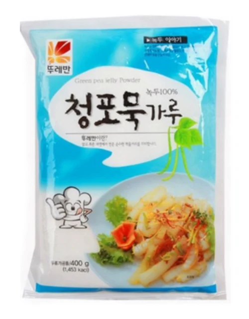 GREEN LENTIL JELLY POWDER 400g , 뚜레반 청포묵가루 400g