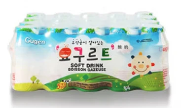 [Local Only] GUGEN YOGURT SOFT DRINK , 쿠젠 요구르트(멀티) , 42FLOZ 4*5PC
