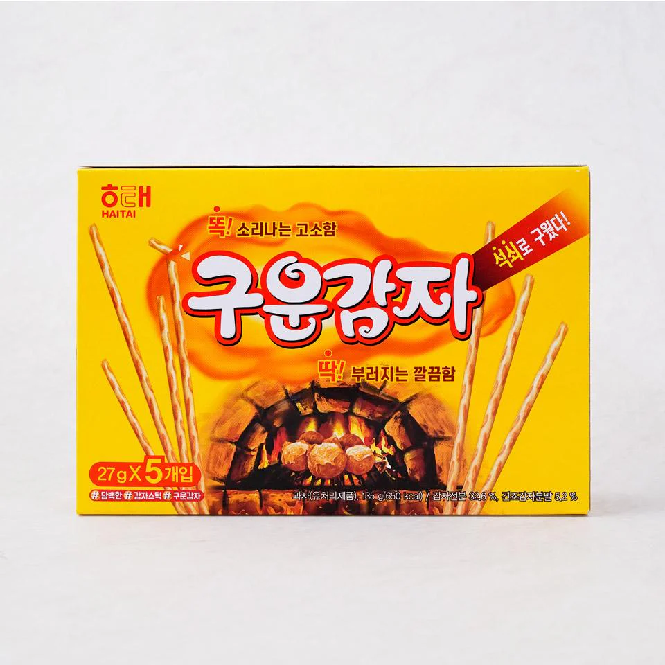 HAITAI BAKED POTATO 5PK , 해태 구운감자 ,27gx5pk