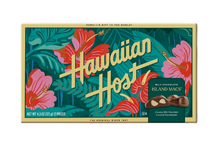 Hawaiian Host Island Macs (Macadamia) 4.3 oz, 하와이안호스트 아일랜드 맥스(마카다미아) 4.3oz
