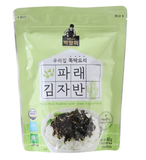 hee's Roasted Laver Snack Orig , 박향희 파래돌김자반 50g