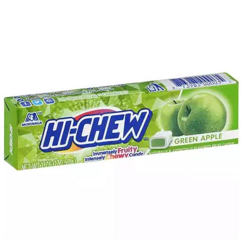 HI CHEW GREEN APPLEENGLISHMO , 모리나가 청사과맛 하이츄 1.76OZ