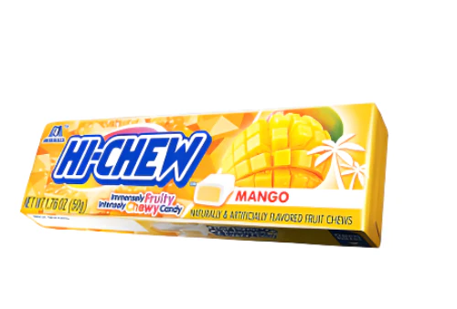 HI CHEW MANGO MORINAGA NM 50 , 모리나가 하이츄 망고 츄이 캔디 50g