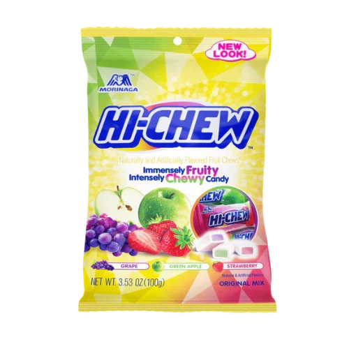 HI CHEW REGULAR MIX 100g , 모리나가 하이츄 오리지널 믹스캔디 100g