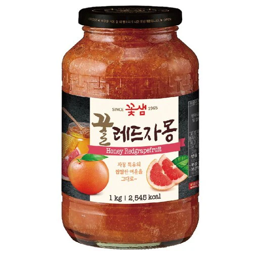 HONEY REDGRAPEFRUT1 kg/ 꽃샘 꿀 레드자몽 , 1kg