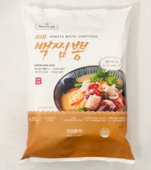 [Local Only ] HONGYA WHITE JJANGPONG , 홍야 백짬뽕 1260g