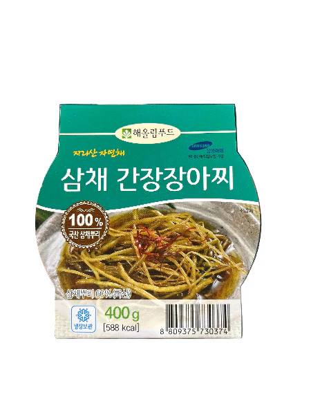 [Mega Fresh] HOOKER CHIVES SOY SAUCE JANGAJJI,삼채 간장장아찌