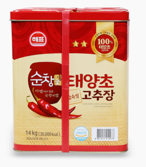 [Local Only] HP GOCHUJANG 14kg , 해표고추장 벌크  14kg