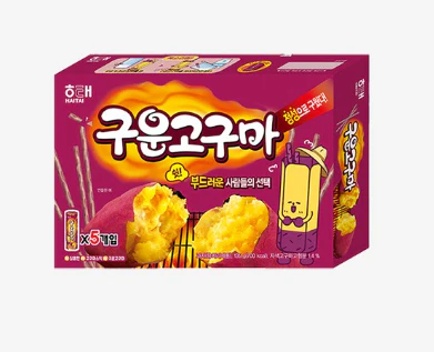 HT BAKED SWEET POTATO , 해태 구운 고구마  135G