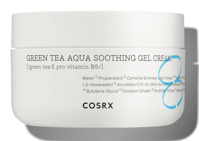 Hydrium Green Tea Aqua Soothin , COSRX 코스알엑스 하이드리움 그린티 아쿠아 수딩 젤 크림 50ml