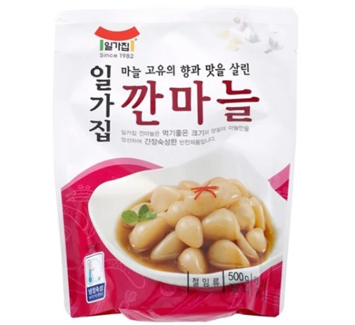 [Mega Fresh] IG PEELED PICKLED GARLIC 500g , 일가집 깐마늘  500g