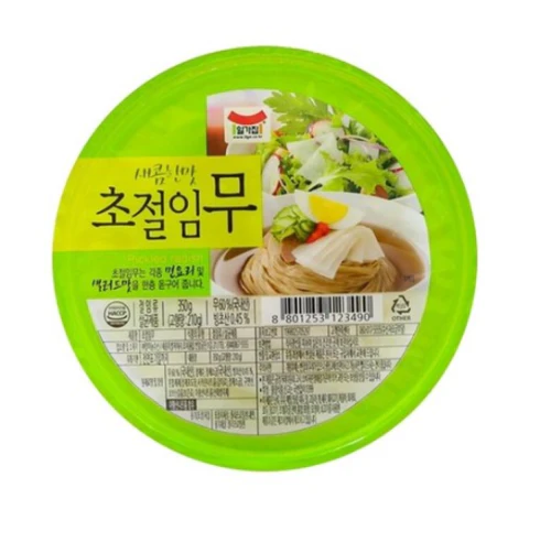 [Mega Fresh]  ILGA SLICED SEASONED RADISH 35 , 일가집 초절임무 350g
