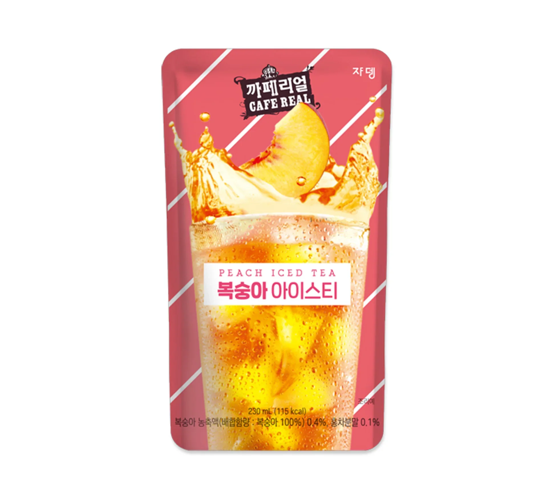 JARDIN PEACH ICED TEA , 쟈델 복숭아 아이스티 , 230ml