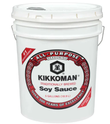 [Local Only] KIKKOMAN SOY SAUCE TUB 5GAL , 기꼬만 간장 5GAL (레스토랑) , 5GAL