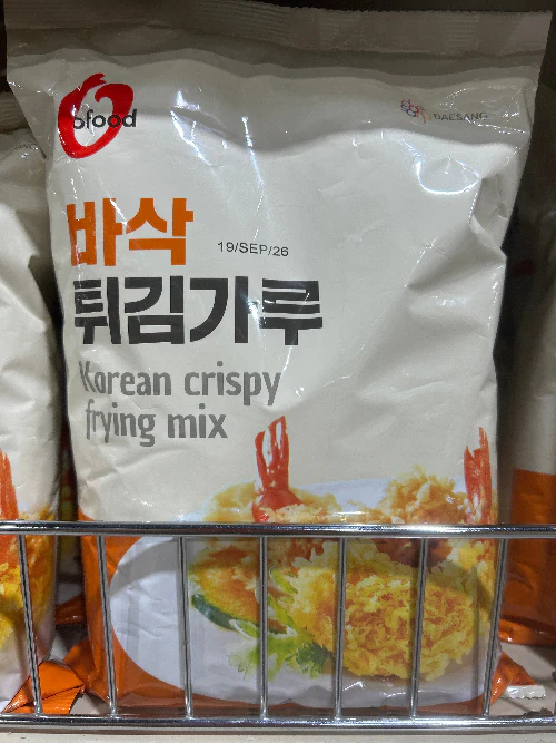 KOREAN CRISPY FRYING MIX OFOOD , 바삭 튀김가루 1kg