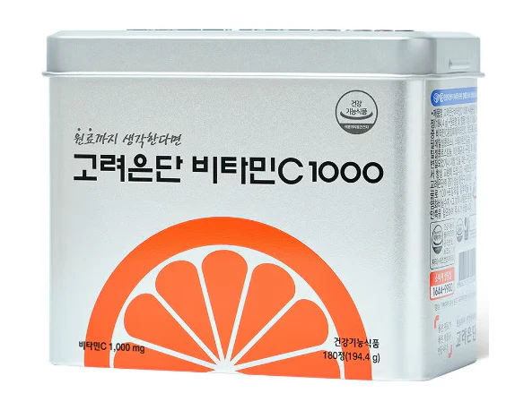 KOREAN EUNDAN VITAMIN C 1000 , 고려은단 비타민 C 1000 , 180CT