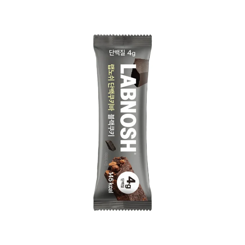 LABNOSH COOKIE BAR BLACK , 랩노쉬 단백쿠키바 블랙쿠키맛 35g