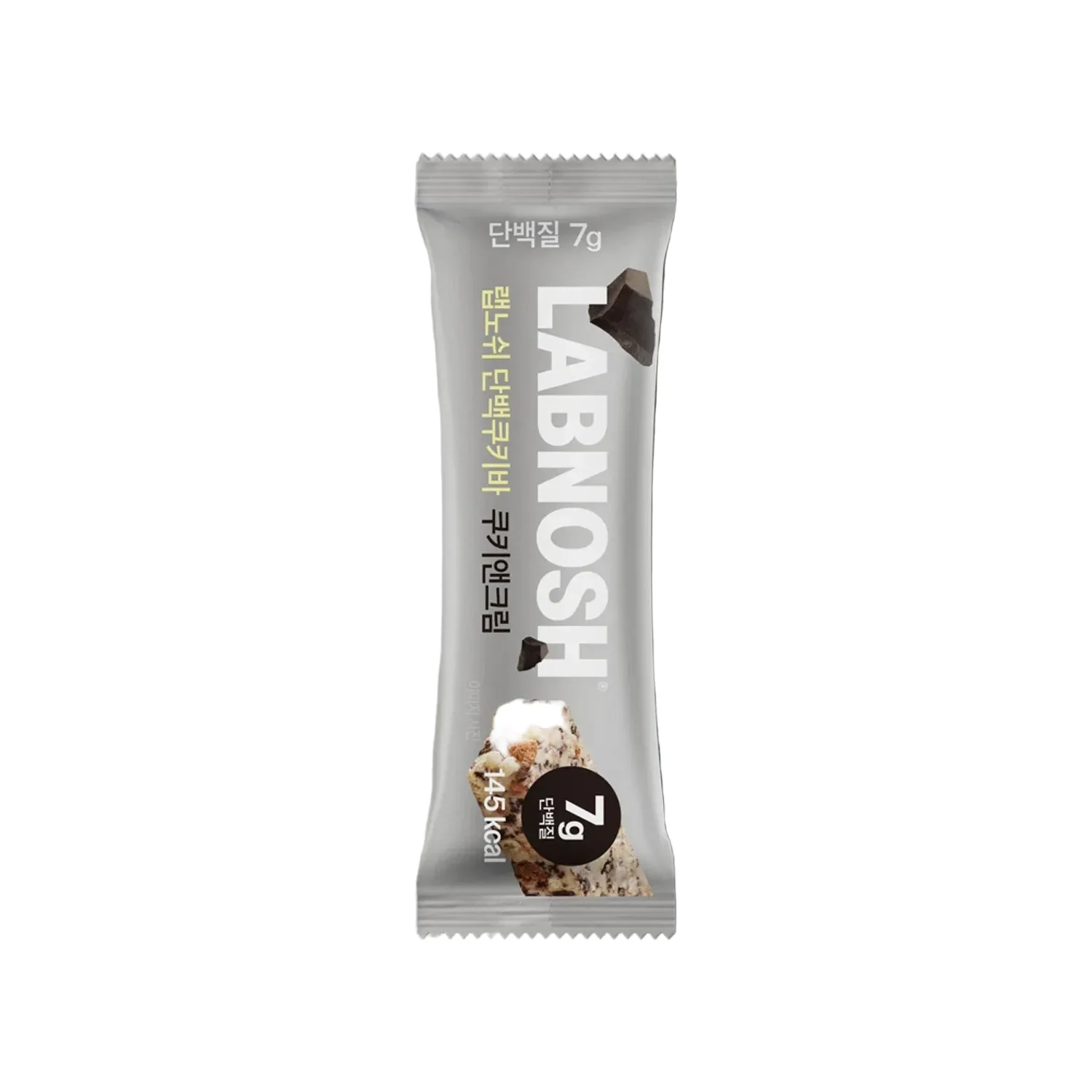 LABNOSH COOKIE BAR COOKIE AND CREAM 35g , 랩노쉬 단백쿠키바 쿠키앤크림맛 , 35g