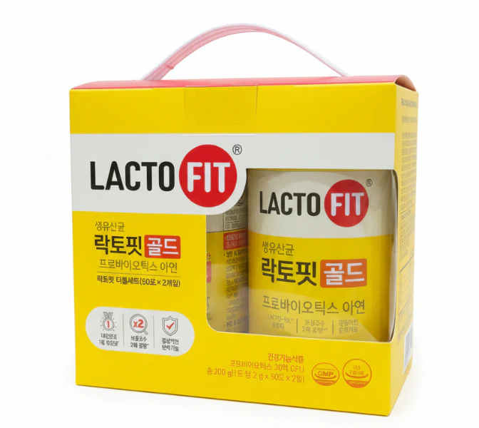 LACTO-FIT Gold Double Set , 종근당 락토핏 생유산균 골드 더블세트 , (2g*50)*2
