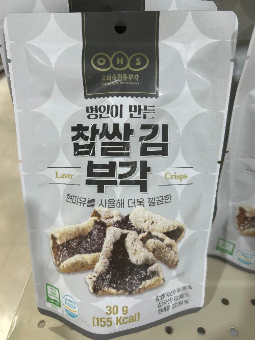 LAVER CRISPS 30g , 찹쌀 김 부각 30g
