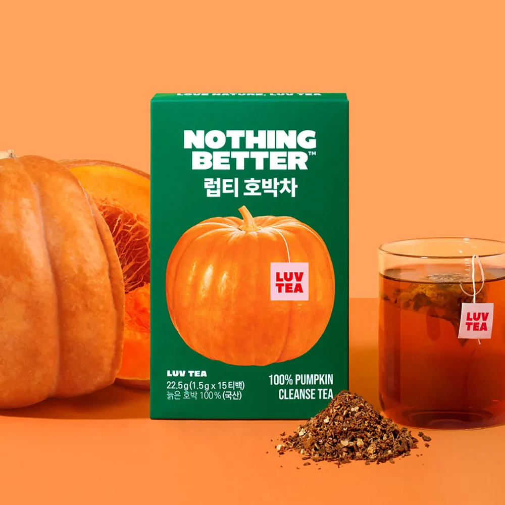 Luv tea Pumpkin tea , 럽티 호박차 , 1.5gX15ea