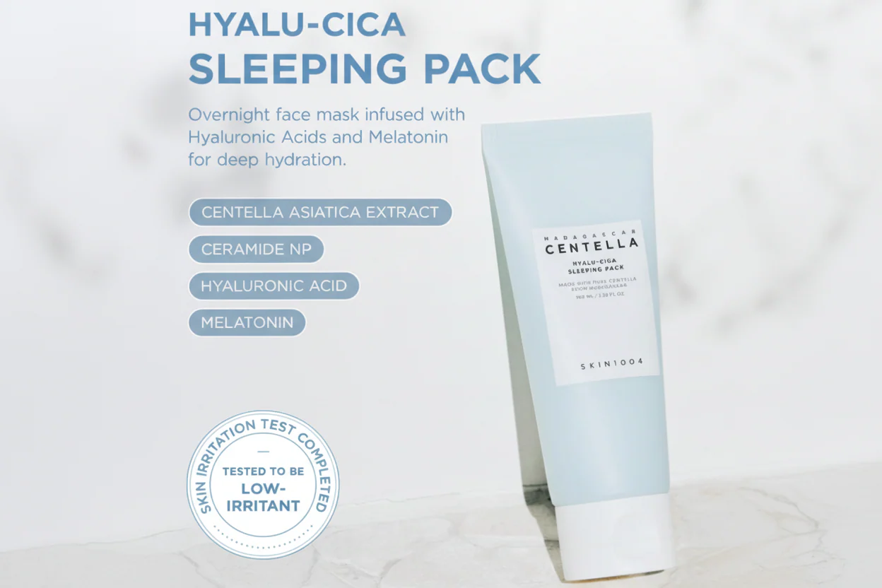 Madagascar Centella Hyalu-Cica , Skin1004 마다가스카르 센텔라 히알루-시카 수면팩 100ml - Image 2