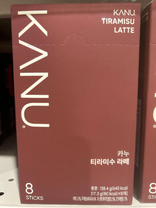 MAXIM KANU TIRAMISU LATTE 173 , 동서 맥심카누 티라미수라떼 (소) , 17.3gx  8